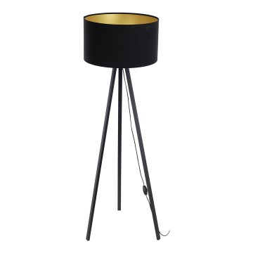 Stojeća lampa STANDART 1xE27/60W/230V crna/wenge