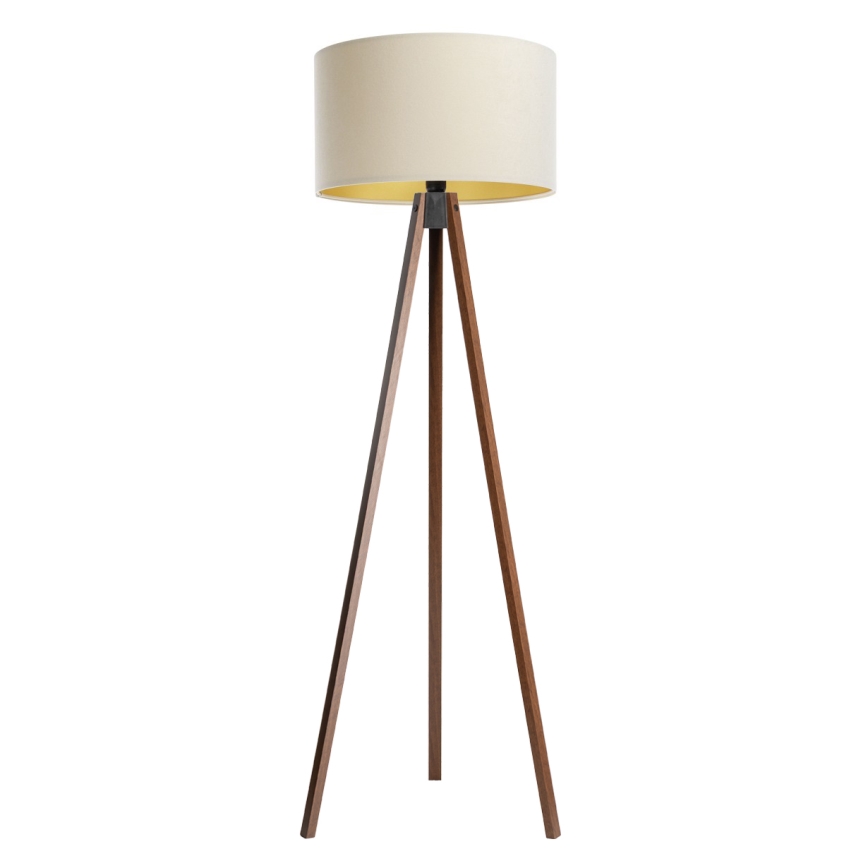 Stojeća lampa STANDART 1xE27/60W/230V krem/wenge