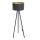 Stojeća lampa STANDART 1xE27/60W/230V siva/wenge