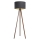 Stojeća lampa STANDART 1xE27/60W/230V siva/wenge