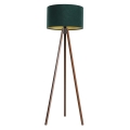 Stojeća lampa STANDART 1xE27/60W/230V zelena/wenge