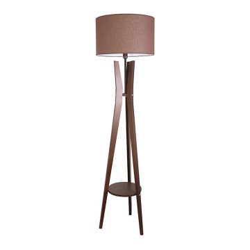 Stojeća lampa TRION 1xE27/60W/230V smeđa 191 cm