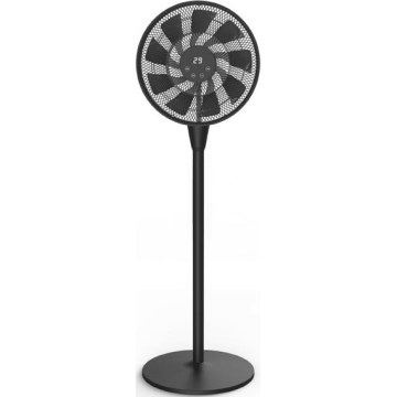 Stojeći ventilator 25W/230V Ø 40 cm, crne boje, s daljinskim upravljačem
