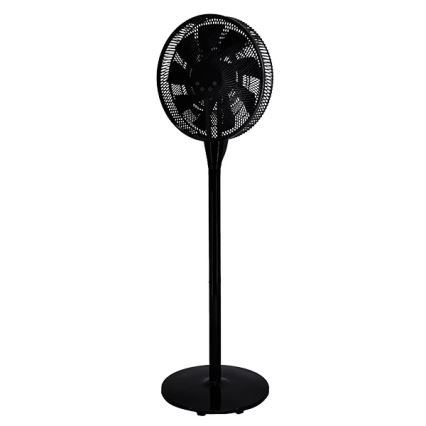 Stojeći ventilator 25W/230V Ø 40 cm, crne boje, s daljinskim upravljačem