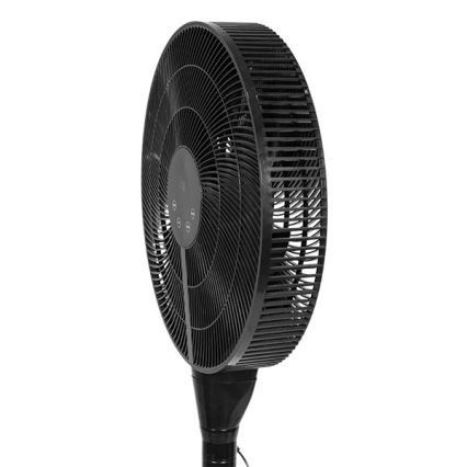Stojeći ventilator 25W/230V Ø 40 cm, crne boje, s daljinskim upravljačem