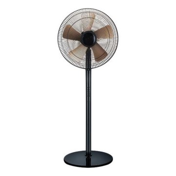Stojeći ventilator 60 W/230 V, 126 cm, zlatna/crna