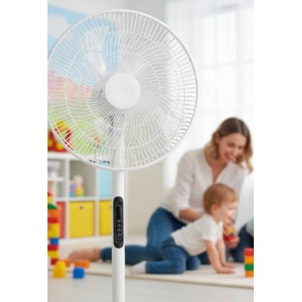 Stojeći ventilator VIENTO-R 40 W/230 V, bijele boje, s daljinskim upravljačem