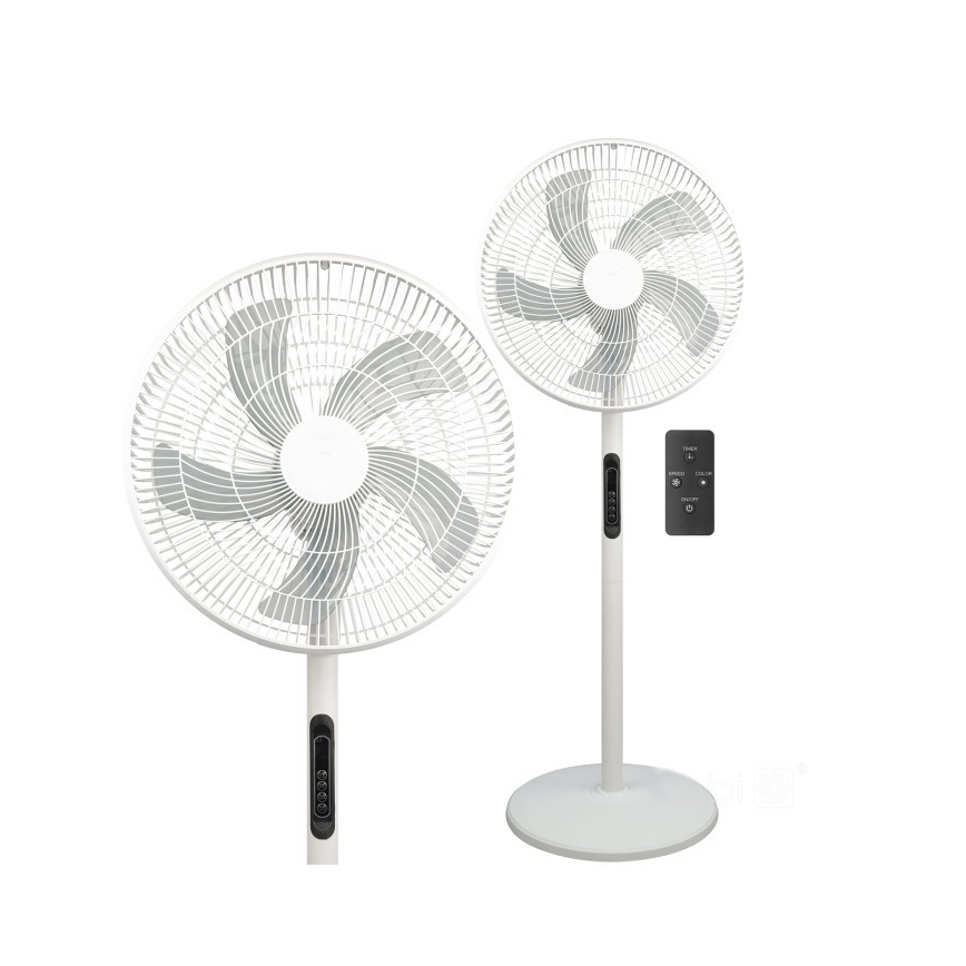 Stojeći ventilator VIENTO-R 40 W/230 V, bijele boje, s daljinskim upravljačem