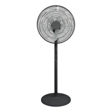 Stojeći ventilator VIENTO-R 40W/230V crni + daljinski upravljač