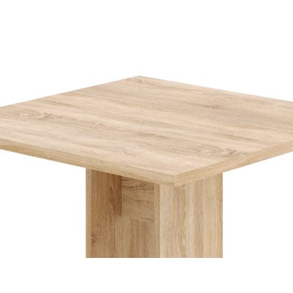 Stol STRAPO 68x68 cm hrast sonoma