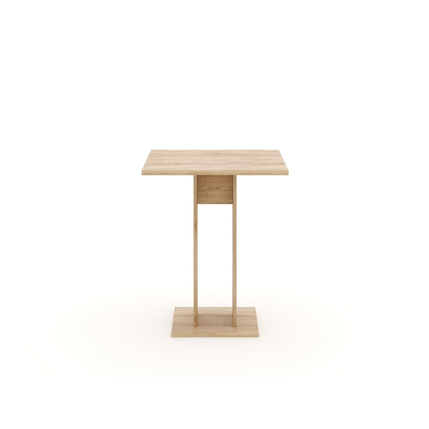 Stol STRAPO 68x68 cm hrast sonoma