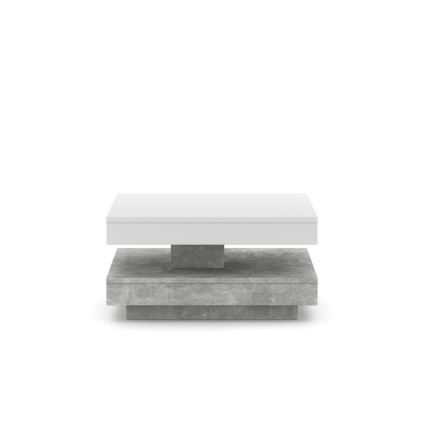 Stol TIMO bijela/siva, betonski