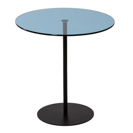 Stolić za odlaganje CHILL 50x50 cm crna/plava