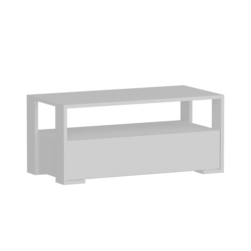 Stolić za kavu BALINA 40x90 cm bijela