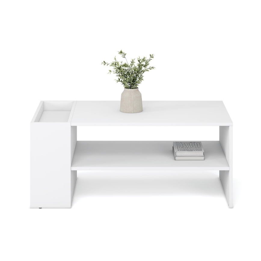 Stolić za kavu BELA 100 x 42 cm, bijela