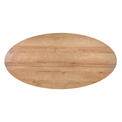 Stolić za kavu s ladicom CAROLINA 41x120 cm zlatni hrast/crna