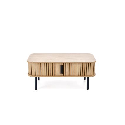 Stolić za kavu CASA 90x50 cm smeđa/crna