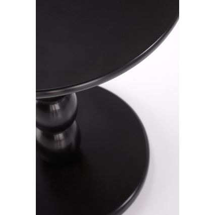 Stolić za kavu CIRILA, promjera 40 cm, crni