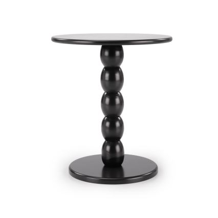 Stolić za kavu CIRILA, promjera 40 cm, crni