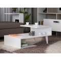 Stolić za kavu CONCETTA 40x90 cm bijela