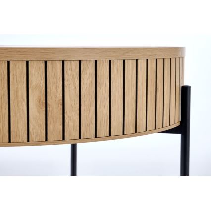 Stolić za kavu DANTE promjera 67 cm, smeđa/crna