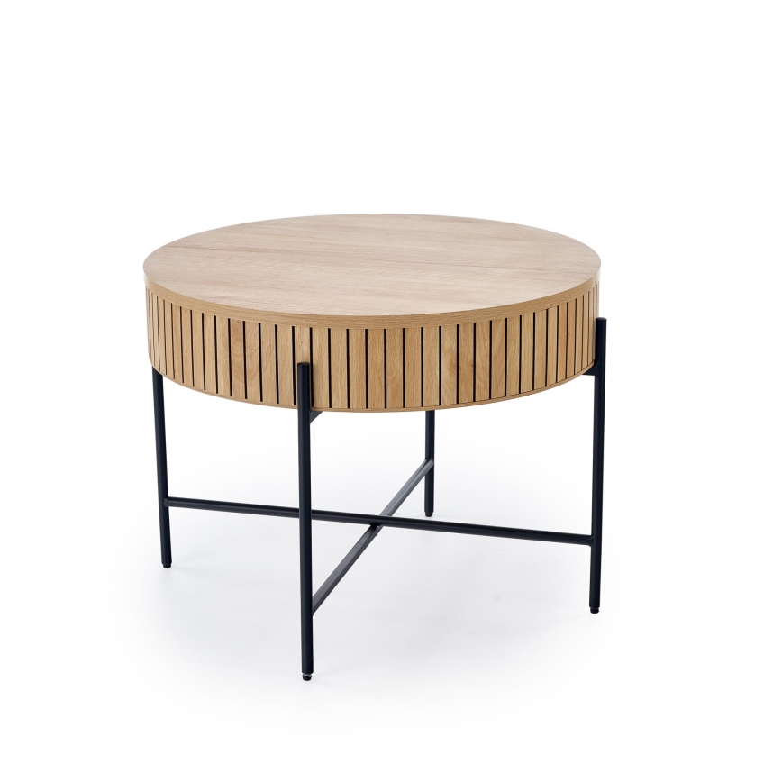 Stolić za kavu DANTE promjera 67 cm, smeđa/crna