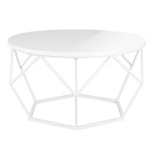Stolić za kavu DIAMOND 40x70 cm bijela