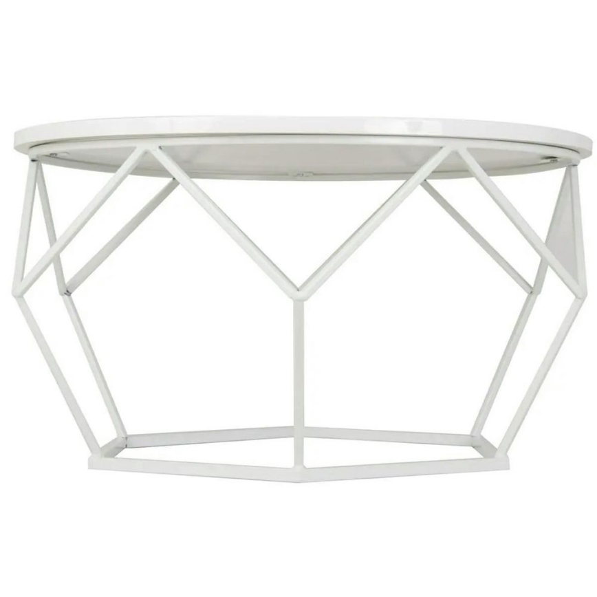 Stolić za kavu DIAMOND 40x70 cm bijela