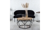 Stolić za kavu DIAMOND 40x70 cm crna/smeđa
