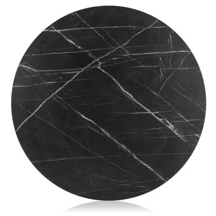 Stolić za kavu DIAMOND 40x70 cm crna/zlatna