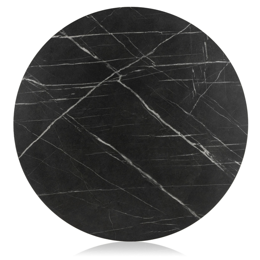 Stolić za kavu DIAMOND 40x70 cm zlatna/crna/bijela
