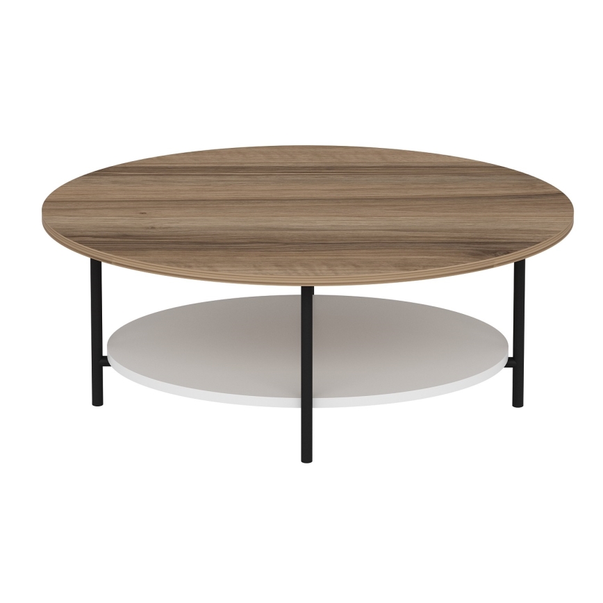 Stolić za kavu ELIS 36x90 cm hrast/bijela