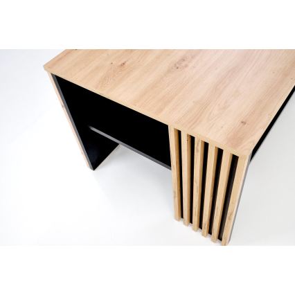 Stolić za kavu FORMA 110x65 cm smeđa/crna