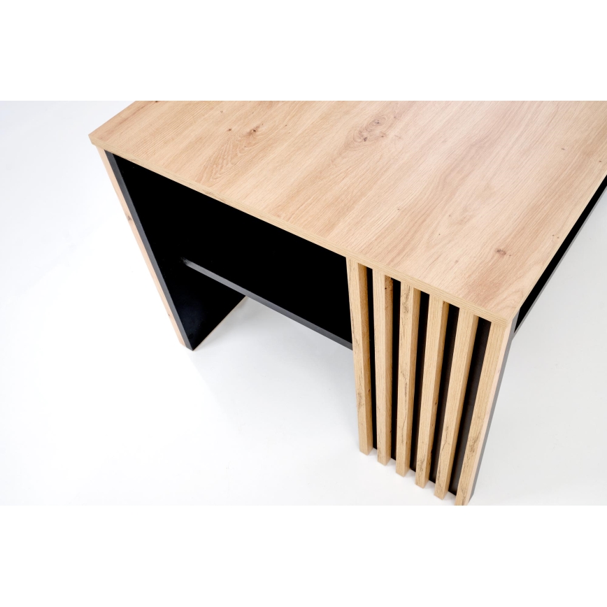 Stolić za kavu FORMA 110x65 cm smeđa/crna