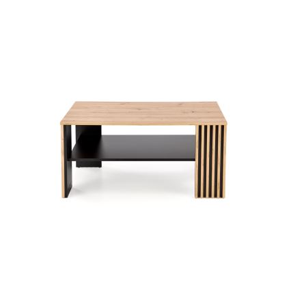 Stolić za kavu FORMA 110x65 cm smeđa/crna