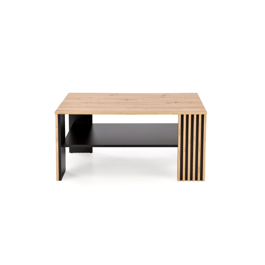 Stolić za kavu FORMA 110x65 cm smeđa/crna