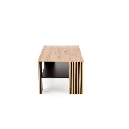 Stolić za kavu FORMA 110x65 cm smeđa/crna