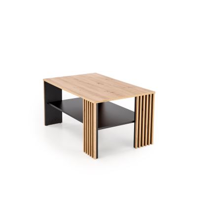 Stolić za kavu FORMA 110x65 cm smeđa/crna
