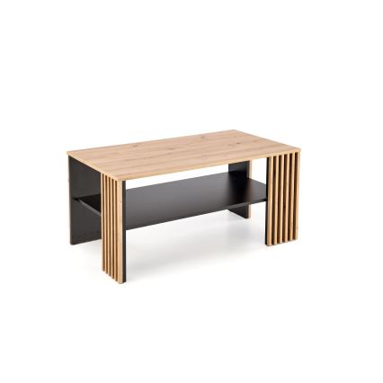 Stolić za kavu FORMA 110x65 cm smeđa/crna