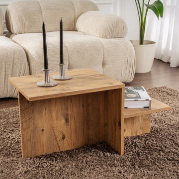 Stolić za kavu HARMONY 40x80 cm bor atlantic
