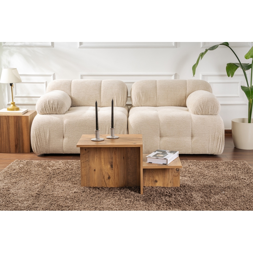 Stolić za kavu HARMONY 40x80 cm bor atlantic