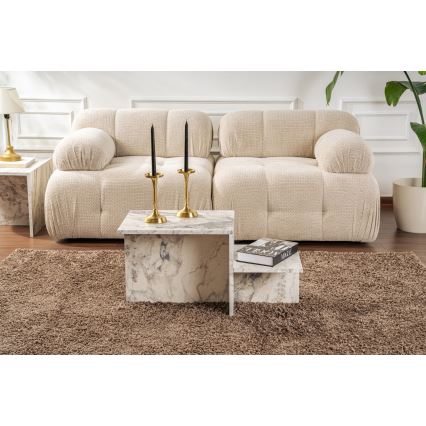 Stolić za kavu HARMONY 40x80 cm dekor mramora