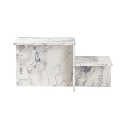 Stolić za kavu HARMONY 40x80 cm dekor mramora