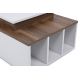 Stolić za kavu KOLARADO 37,4x90 cm bijela/smeđa