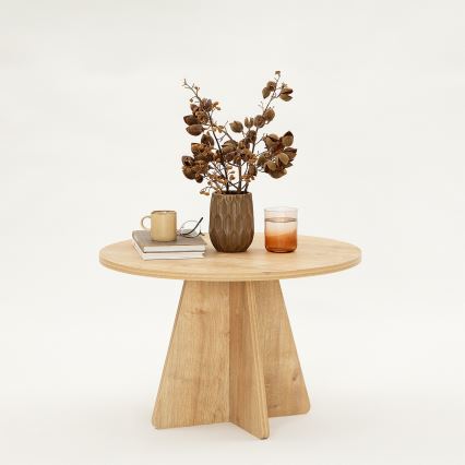Stolić za kavu MUSHROOM 40x60 cm hrast safir