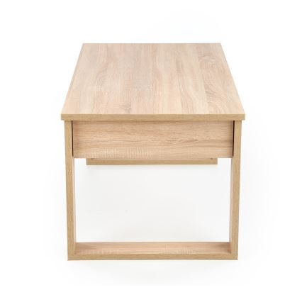Stolić za kavu s ladicama NEA 52x110 cm bež/hrast sonoma