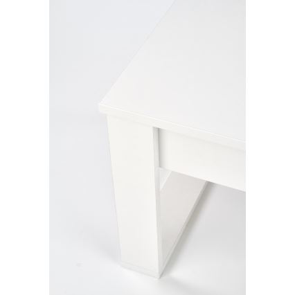 Stolić za kavu s ladicama NEA 52x110 cm bijela