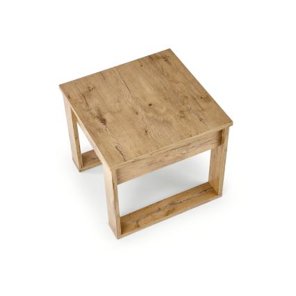 Stolić za kavu s ladicom NEA 52x60 cm hrast wotan