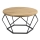 Stolić za kavu OAKLOFT 40x70 cm crna/hrast