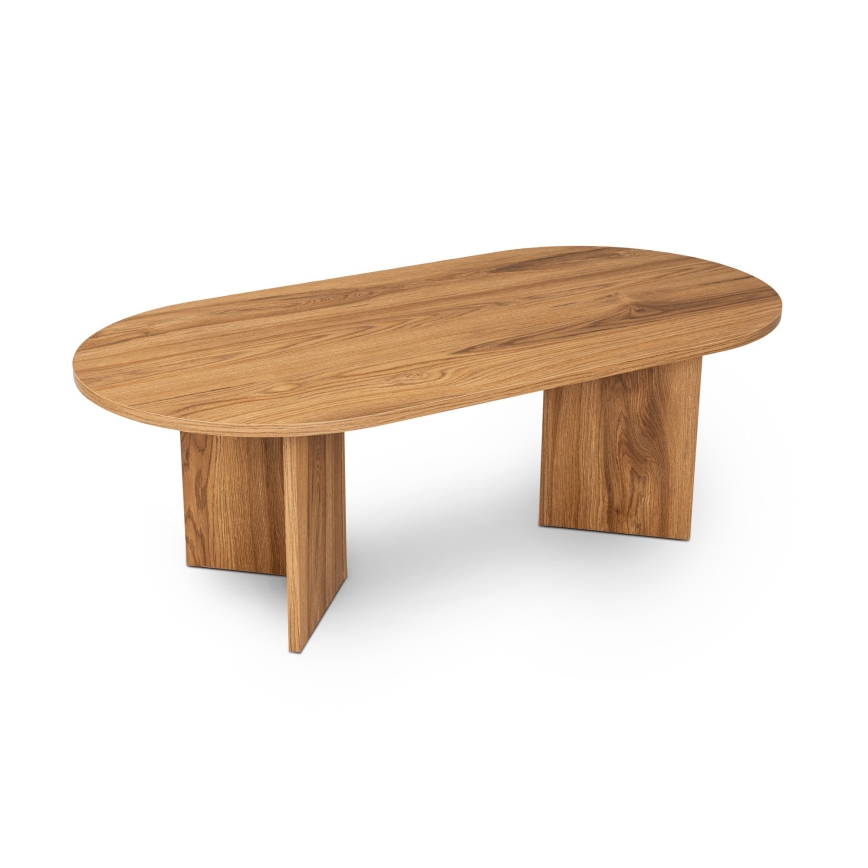 Stolić za kavu OVAL 60x120 cm smeđa